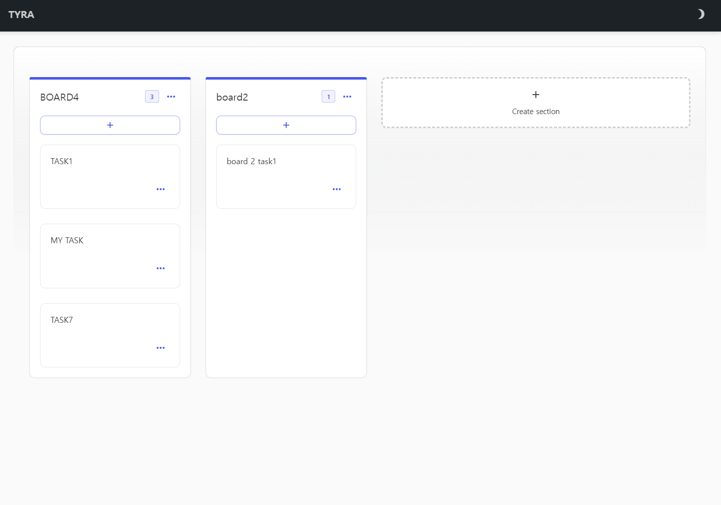 Customizable UI with Dark Mode